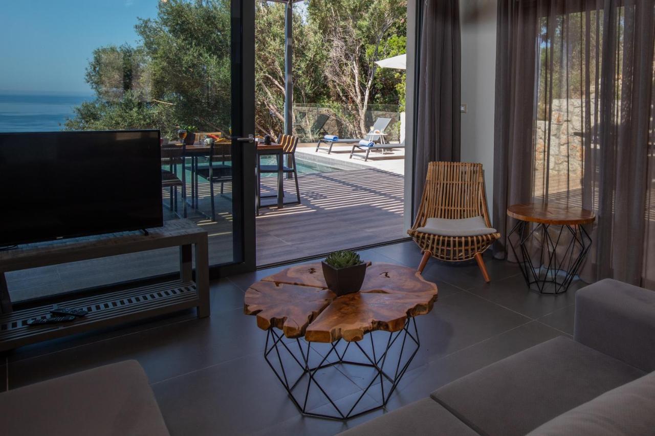 Brand New Villa Lefka With Private Pool At Platies Plateies Exterior photo
