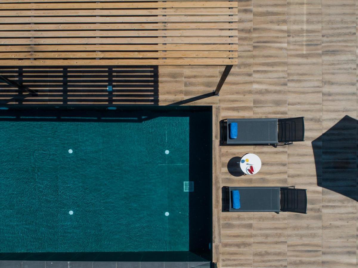 Brand New Villa Lefka With Private Pool At Platies Plateies Exterior photo