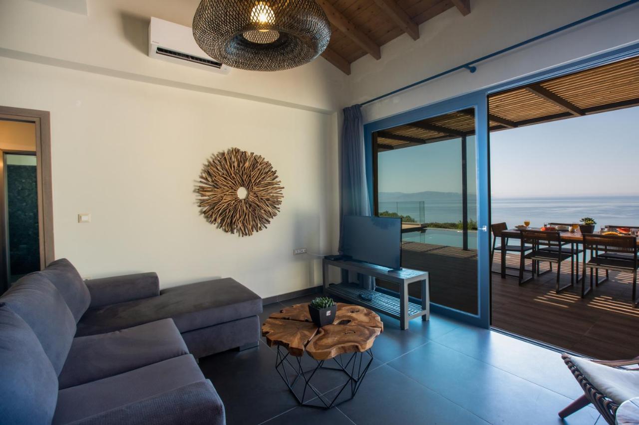 Brand New Villa Lefka With Private Pool At Platies Plateies Exterior photo